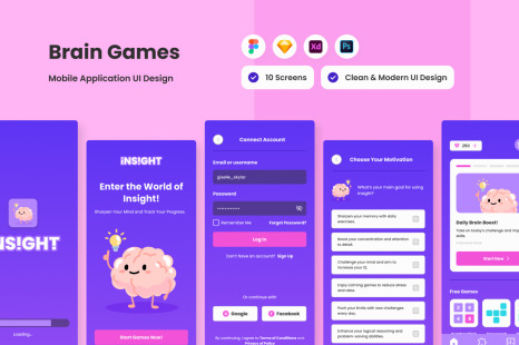 Insight - Brain Games Mobile App