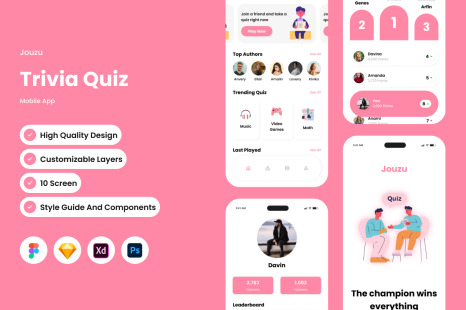Jouzu - Trivia Quiz Mobile App
