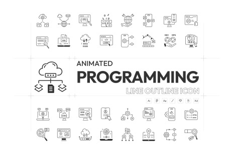 Animated Programming Icons