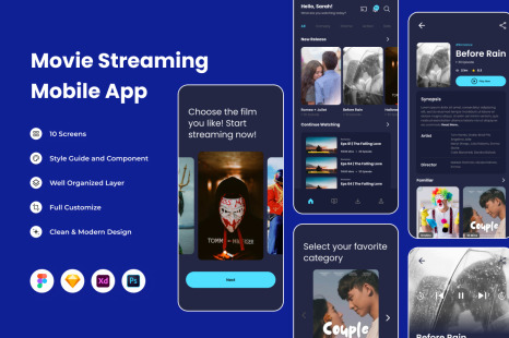 Tuba - Movie Streaming Mobile App