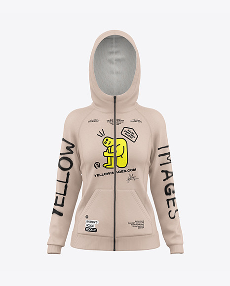 Women’s Hoodie Mockup