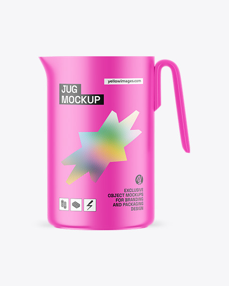 Matte Jug Mockup