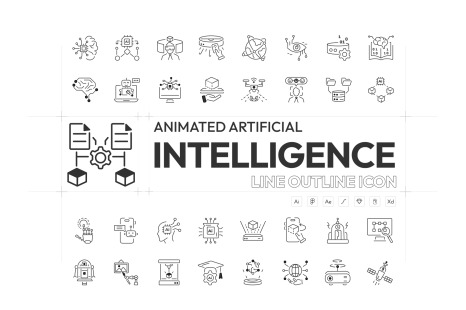 Artificial Intelligence Icons