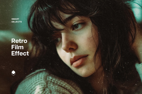 Old Retro Film Photo Effect