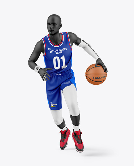 Basketball Kit w/ Mannequin Mockup