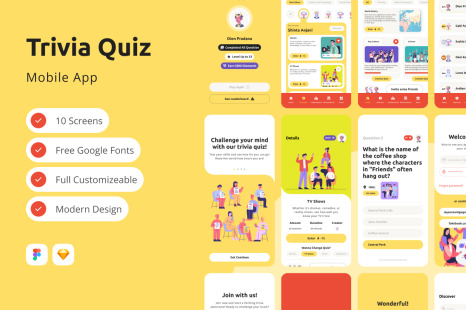 Izzy - Trivia Quiz Mobile App