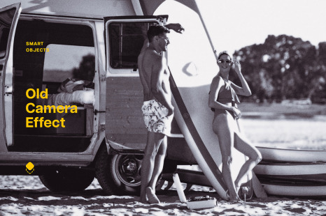 Old Camera Photo Effect