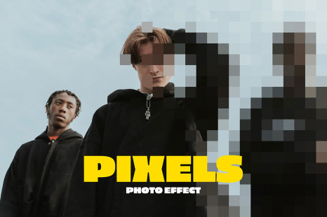 Pixels Photo Effect
