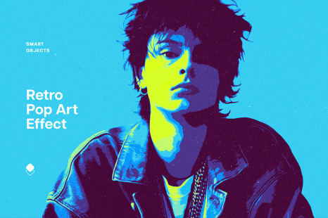 Thermal Pop Art Photo Effect