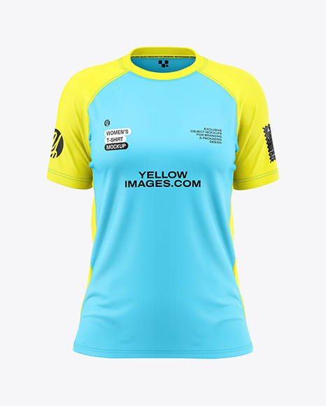 Women’s T-Shirt Mockup - Front View