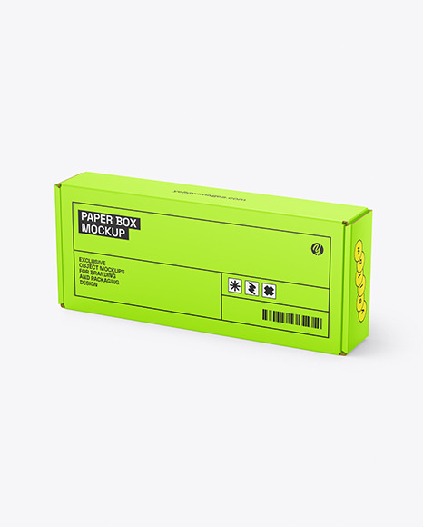 Paper Box Mockup