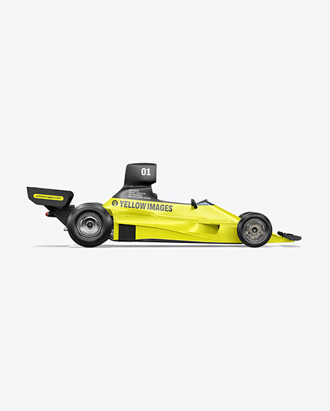 Formula-1 1975 Mockup - Side View