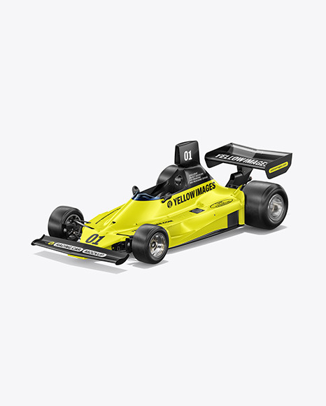 Formula-1 1975 Mockup - Half Side View