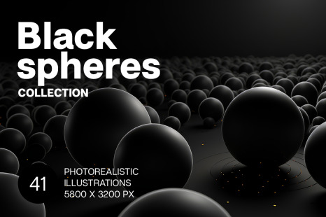 Black spheres