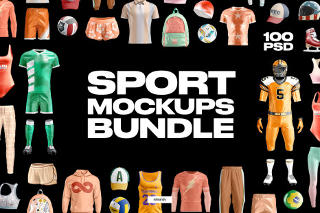 Sport Mockups Bundle