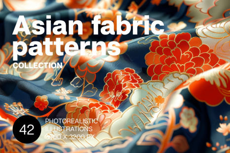 Asian fabric patterns