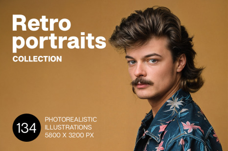 Retro portraits