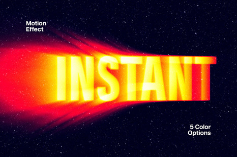 Fiery Melting Text Effect