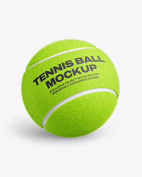 Tennis Ball Mockup