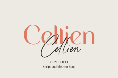 Cellien - Font Duo