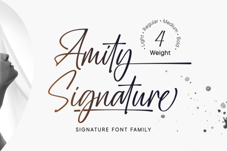 Amity Signature Font