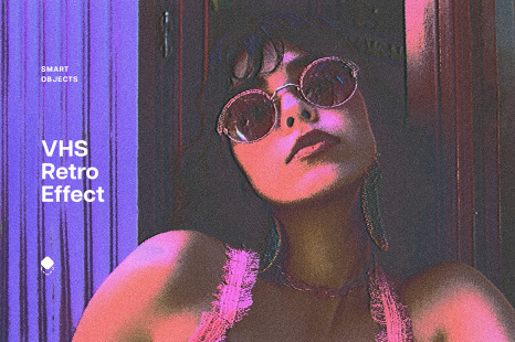 VHS Retro Photo Effect