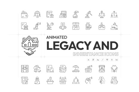 Legacy and Inheritance Icons