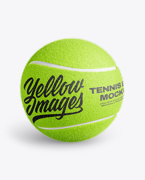 Tennis Ball Mockup