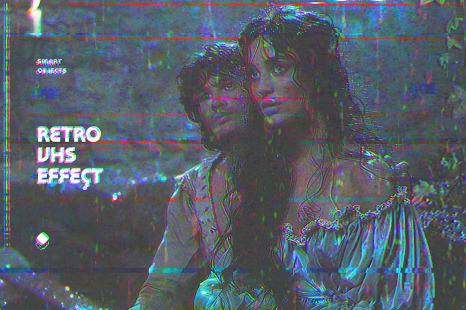 Retro VHS Tape Photo Effect