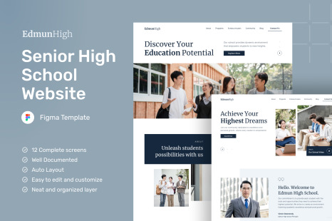 EdmunHigh - Senior High School Website