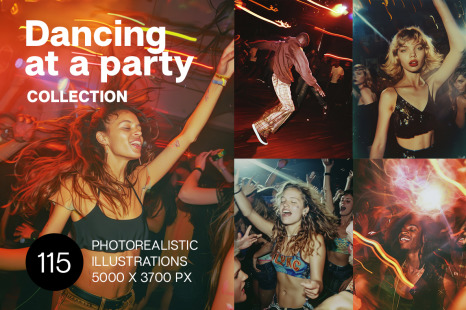 Dancing at a party