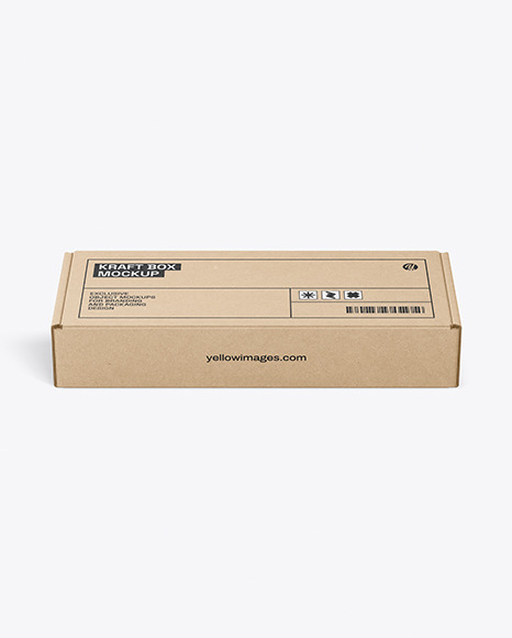 Kraft Box Mockup