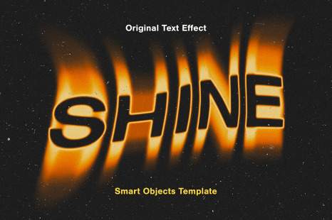 Fiery Liquid Text Effect