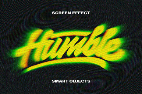 Screen Glitch Text &amp; Logo Effect