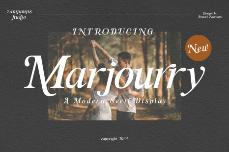 Marjourry - Modern Serif Display