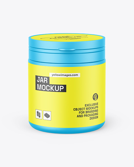 Matte Jar Mockup