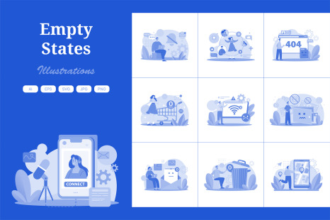 M499_Empty States Illustration Pack