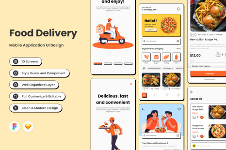 HaiPizt - Food Delivery Mobile App