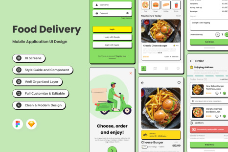 QuickSlice - Food Delivery Mobile App
