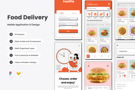 FastPie - Food Delivery Mobile App