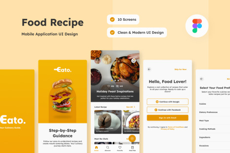Eato - Food Recipe Mobile App