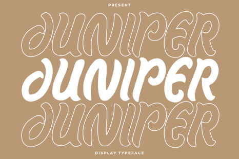 Juniper – Display Typeface