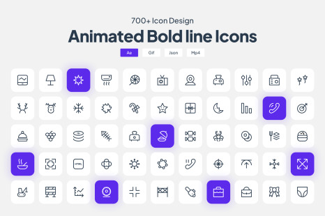 Bold Lines Animations