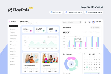 PlayPals - Daycare Dashboard