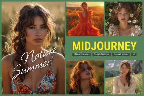 Summer Nature - Midjourney Promptbook