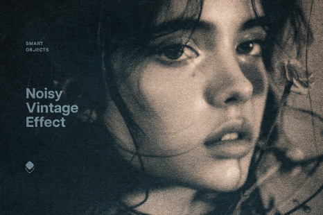 Noisy Vintage Photo Effect