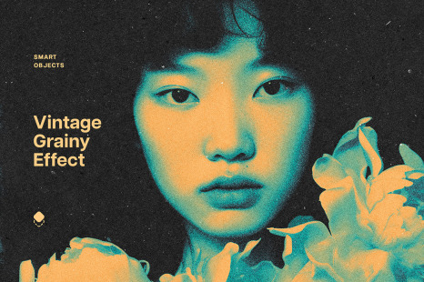 Vintage Grainy Photo Effect