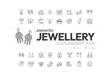Jewellery and Accessories Icons
