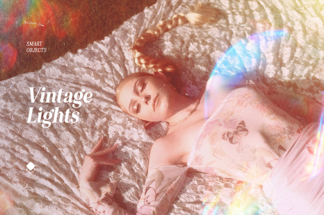 Vintage Lights Photo Effect