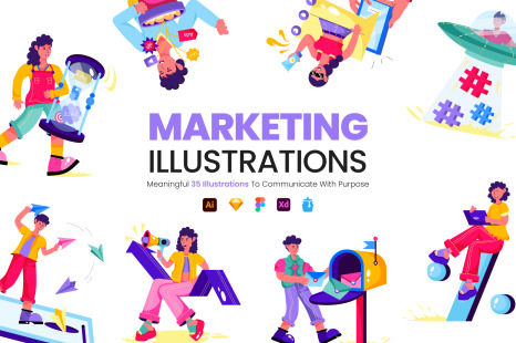 Marketing Illustrations